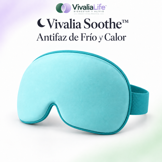 🌙 Vivalia Soothe™ — Antifaz Antimigraña de Frío y Calor