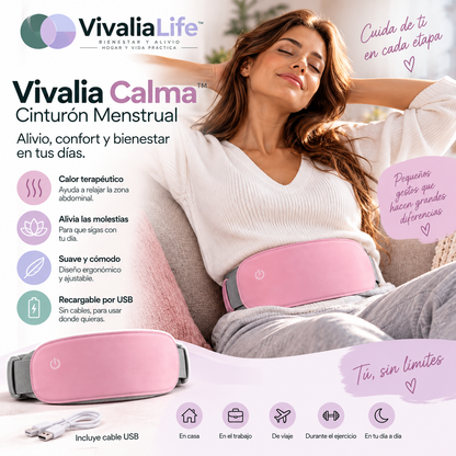 🌸 Vivalia Calma™ — Cinturón de Calor Menstrual