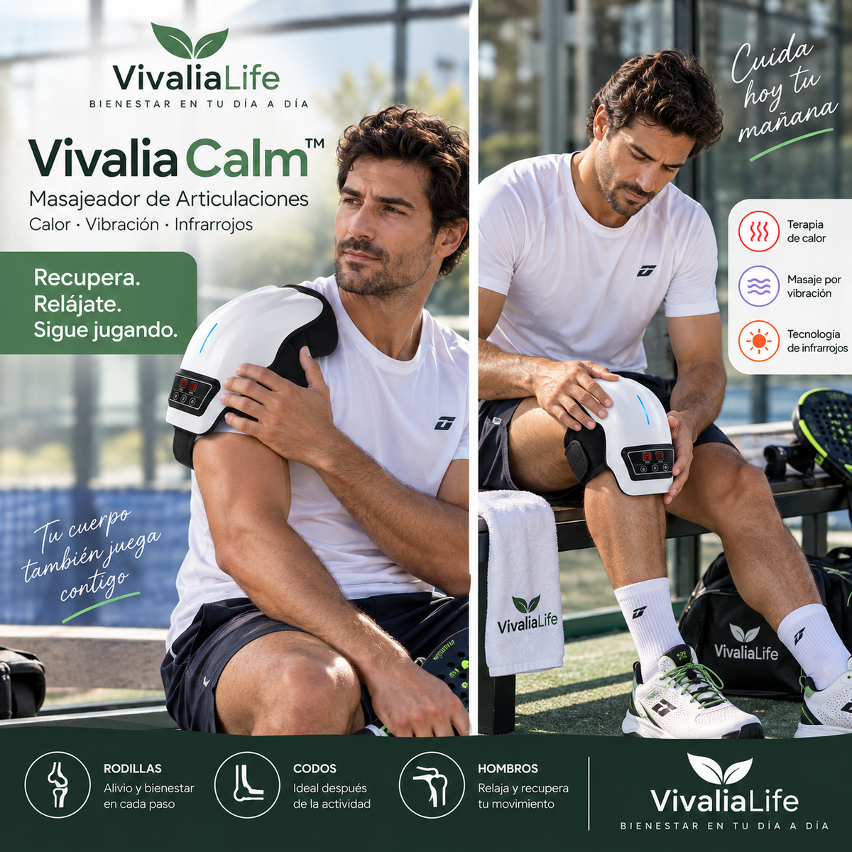 🦵 Vivalia Move™ — Masajeador de Articulaciones